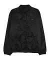 Prada Zip-up Jacket In Black