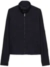 Prada Zip-up Jacket In Blue