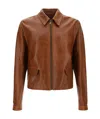 Prada Jackets In Brown