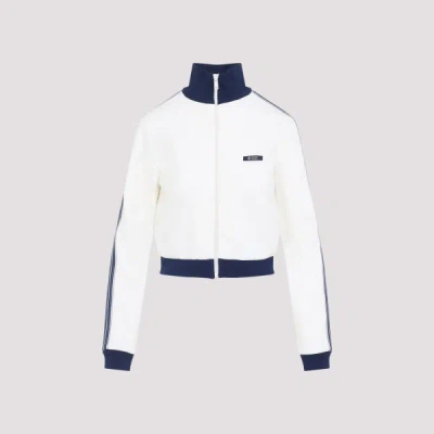 PRADA PRADA ZIP-UP LOGO JACKET S
