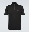 PRADA ZIP-UP POLO SHIRT