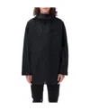 Prada Zipper Casual Jacket In Black