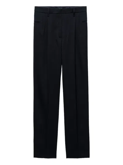 PRADA ZIPPER-FLY WOOL TROUSERS