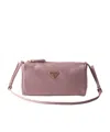 Prada Zipper Mini Bag In Pink