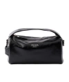 Prada Rectangular Handbag Top Handle In Black