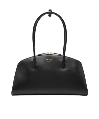 PRADA ZIPPER SHOULDER BAG