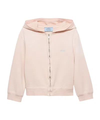 Prada Zip-up Hoodie In Multi