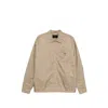 Prada Zip-up Jacket In Neutral