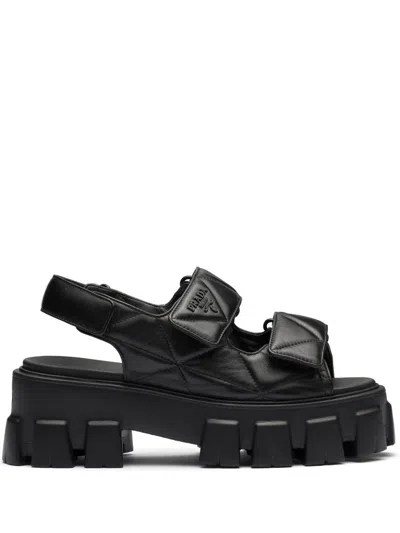 Prada Monolith 55mm Sandals