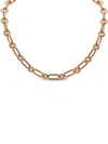 Pragnell 18k Rose Gold Mini Havana Diamond Necklace In 粉色
