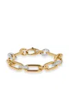 Pragnell 18k Yellow And White Gold Havana Diamond Bracelet In Yellow Gold