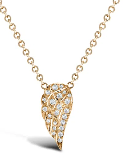 Pragnell 18kt Rose Gold Brilliant Cut Diamond Tiara Pendant In Pink