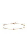 Pragnell 18kt Rose Gold Sundance Fancy Sapphire And Diamond Bracelet In Rosa