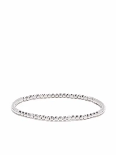 Pragnell 18kt White Gold Bohemia Bangle In Silver