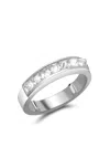 Pragnell 18kt White Gold Rockchic Domed Diamond Ring In Silver