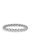 Pragnell 18kt White Gold Skimming Stone Diamond Bracelet In Silber