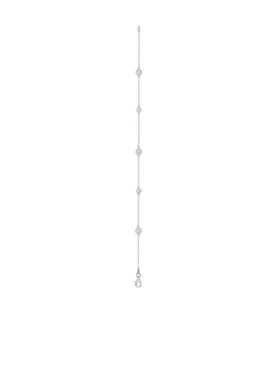 Pragnell 18kt White Gold Sundance Diamond Bracelet In Silver