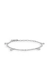 Pragnell Sundance Bracelet With Diamond 0.61ct In 18ct White Gold In Silver