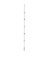 Pragnell 18kt White Gold Sundance Sapphire And Diamond Bracelet In Silver