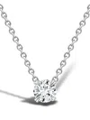 Pragnell 18kt White Gold Windsor Diamond Pendant In Silver
