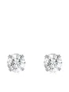 Pragnell 18kt White Gold Windsor Diamond Studs In Silver
