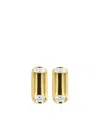 Pragnell 18kt Yellow Gold Eclipse Diamond Stud Earrings In Gold