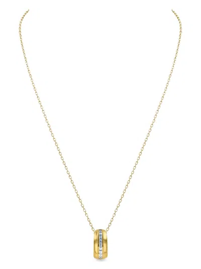 Pragnell 18kt Yellow Gold Manhattan Diamond Necklace