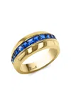 Pragnell 18kt Yellow Gold Manhattan Sapphire Ring In Gold