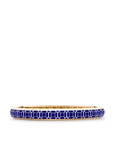 Pragnell 18kt Yellow Gold Revival Enamel Bangle