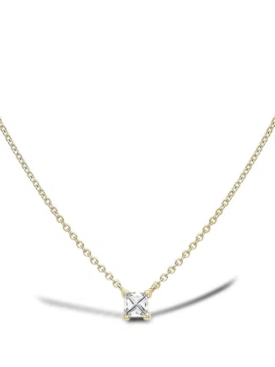 Pragnell 18kt Yellow Gold Rockchic Diamond Solitaire Necklace