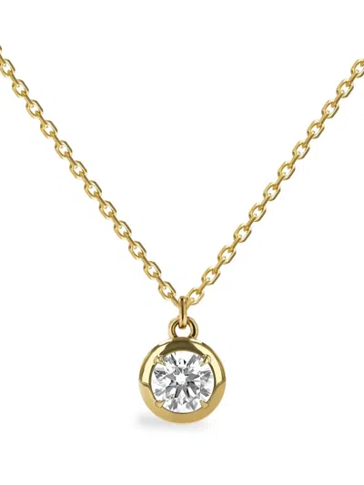 Pragnell 18kt Yellow Gold Skimming Diamond Necklace