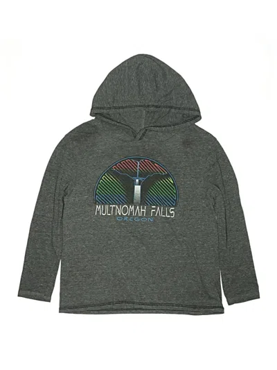 Pre-owned Prairie Mountain Kids' Long Sleeve T-shirt In Gray