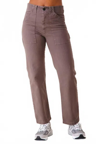 Prairie Underground Canvas Utility Pants In Dior Grey In Brown