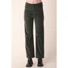 Prairie Underground Carpenter Cords Pant In Moss In Black