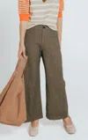 Prairie Underground Knack Pant In Khaki Wash In Brown
