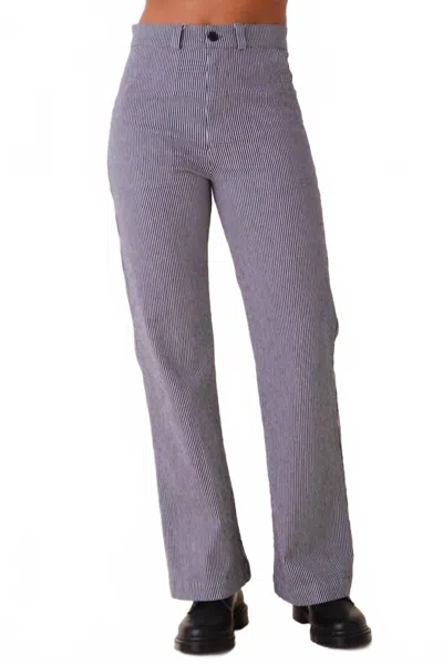 Prairie Underground Long Smithy Pant In Oyster In Purple