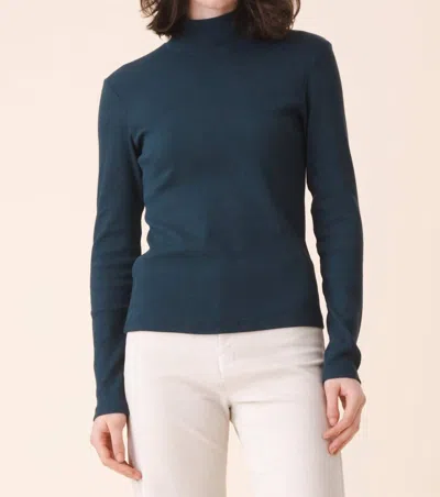 Prairie Underground Longsleeve Mockneck Top In Drab In Multi