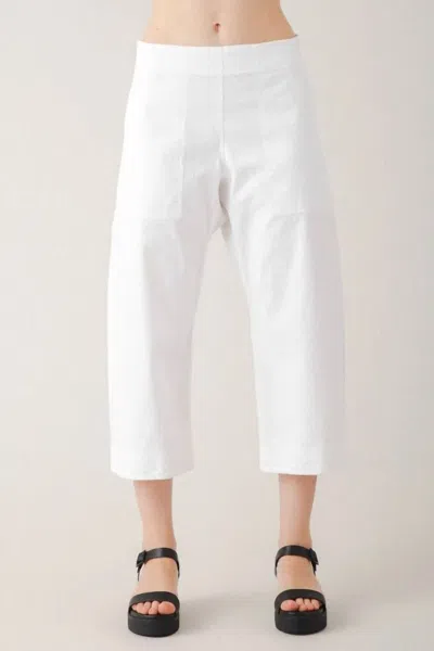 Prairie Underground Metric Cropped Pant In White