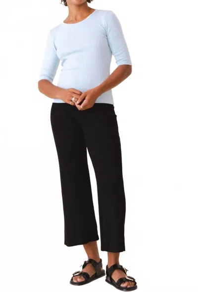 Prairie Underground Rib Nack Flared Pant In Black