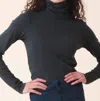 Prairie Underground Rib Turtleneck Top In Drab In Multi