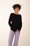 Prairie Underground Same Direction Long Sleeves Tee In Black In Multi