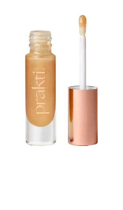 Prakti Khushikiss Nourishing Lip Oil In Brown