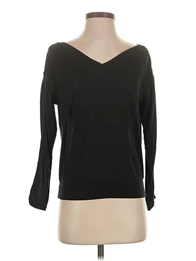 Pre-owned Prana 3/4 Sleeve T-shirt In Black