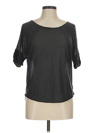 Pre-owned Prana 3/4 Sleeve T-shirt In Gray