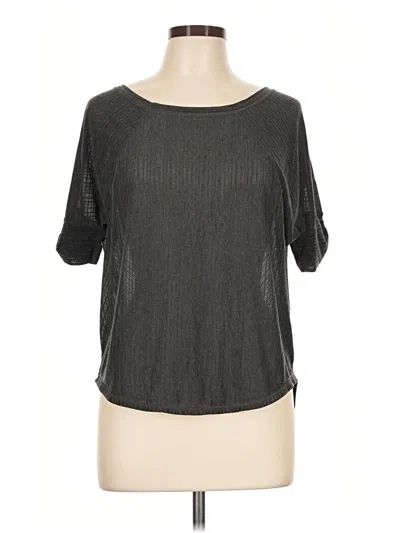 Pre-owned Prana 3/4 Sleeve T-shirt In Gray