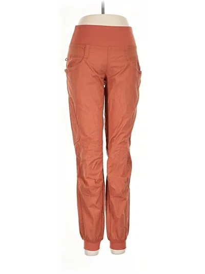 Pre-owned Prana Active Pants In Orange