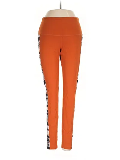 Pre-owned Prana Active Pants In Orange