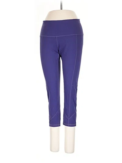 Pre-owned Prana Active Pants In Purple