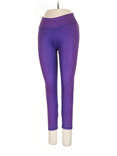 Pre-owned Prana Active Pants In Purple