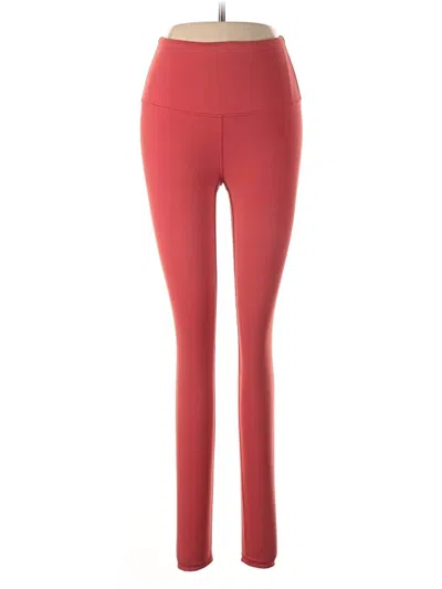 Pre-owned Prana Active Pants In Red